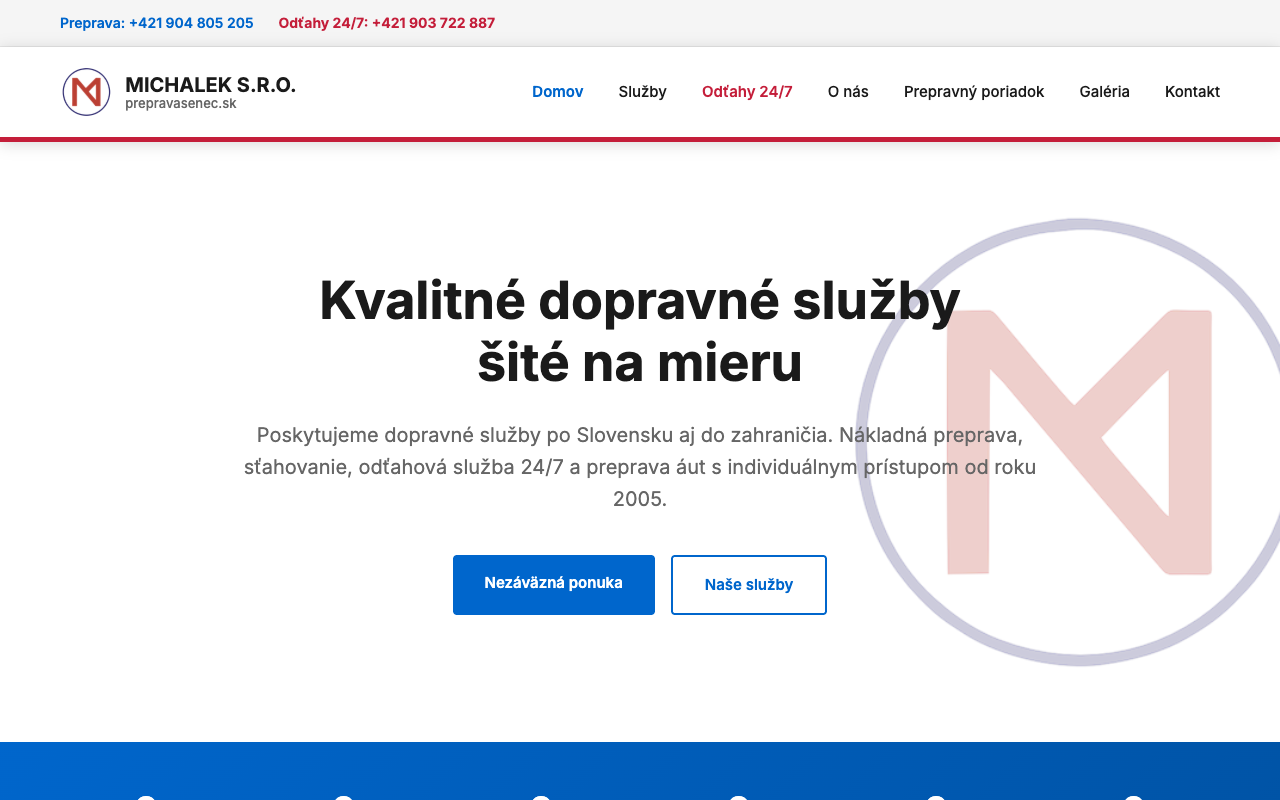 Screenshot - Michalek s.r.o.